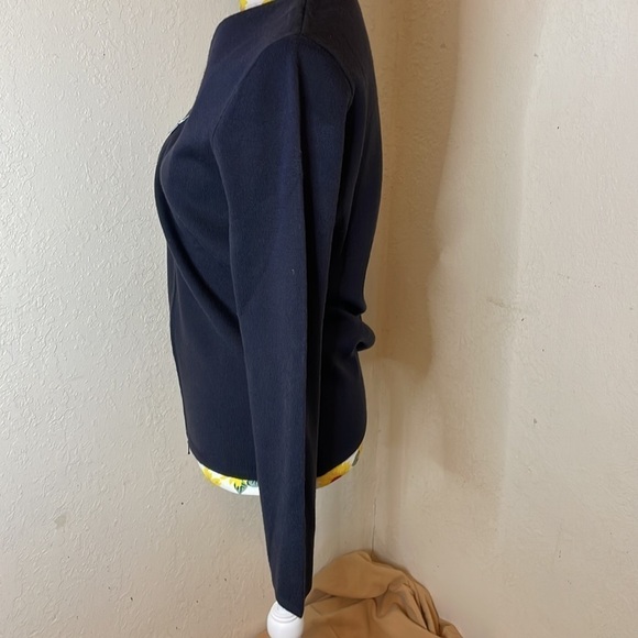 Land's End ~ XS ~ NWT ~ Knit Sweater with Zipper Front - Picture 5 of 8